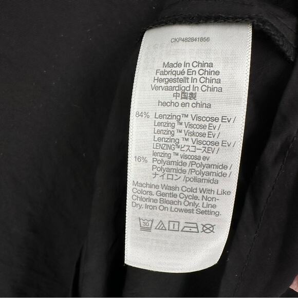 Madewell “The Ariana” Black Midi Dress - Picture 9 of 13